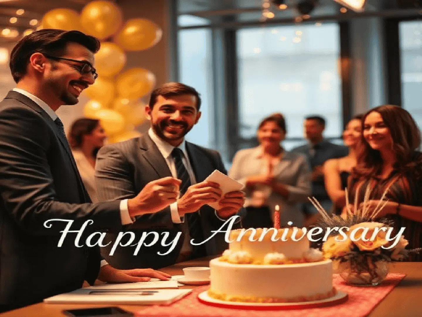 Work Anniversary Wishes image