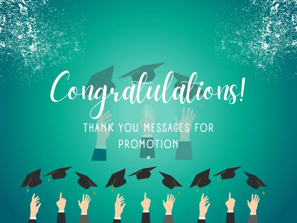 Congratulations Messages for Promotion Image
