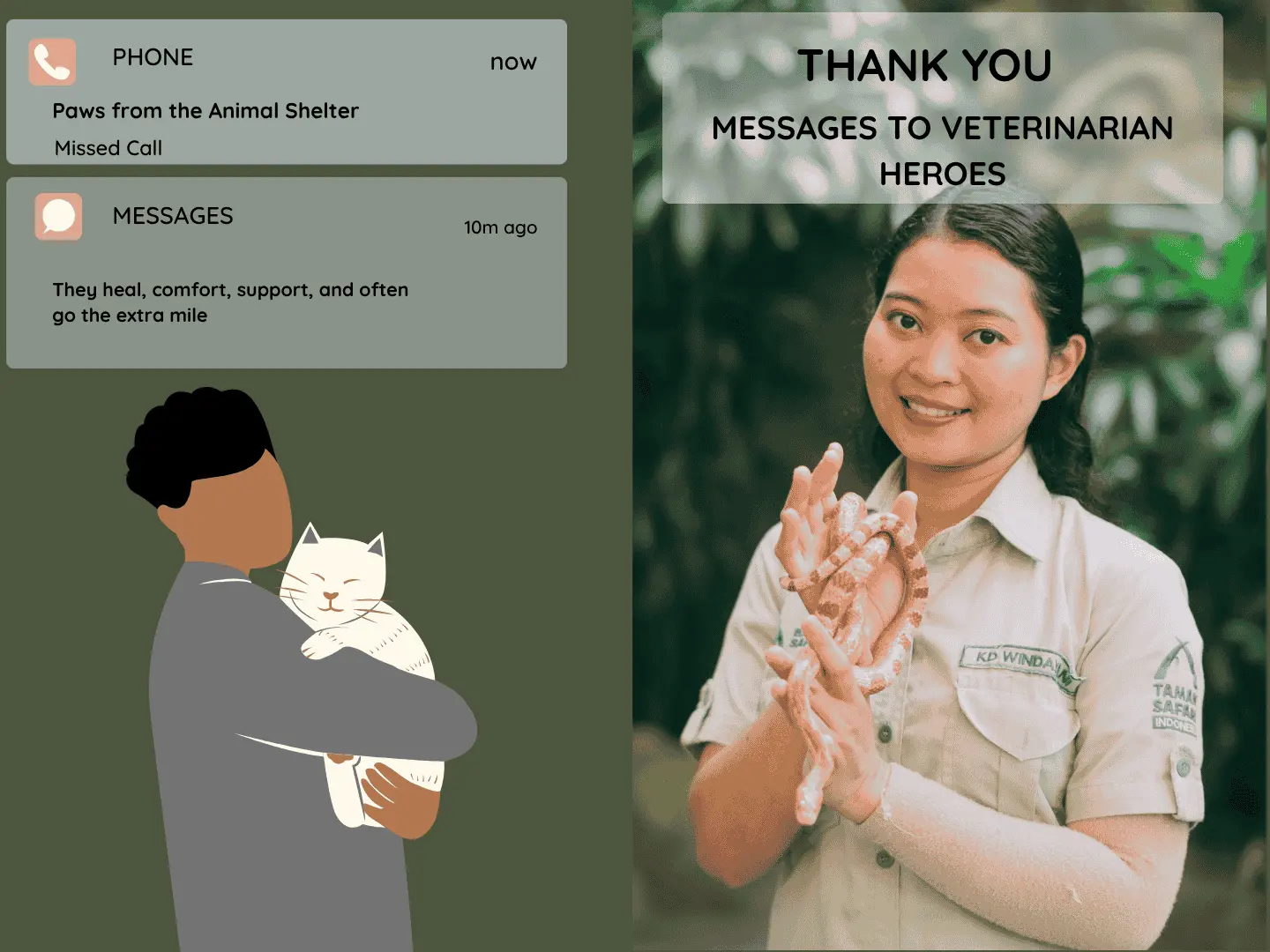 Thank You Messages to Veterinarian Heroes image