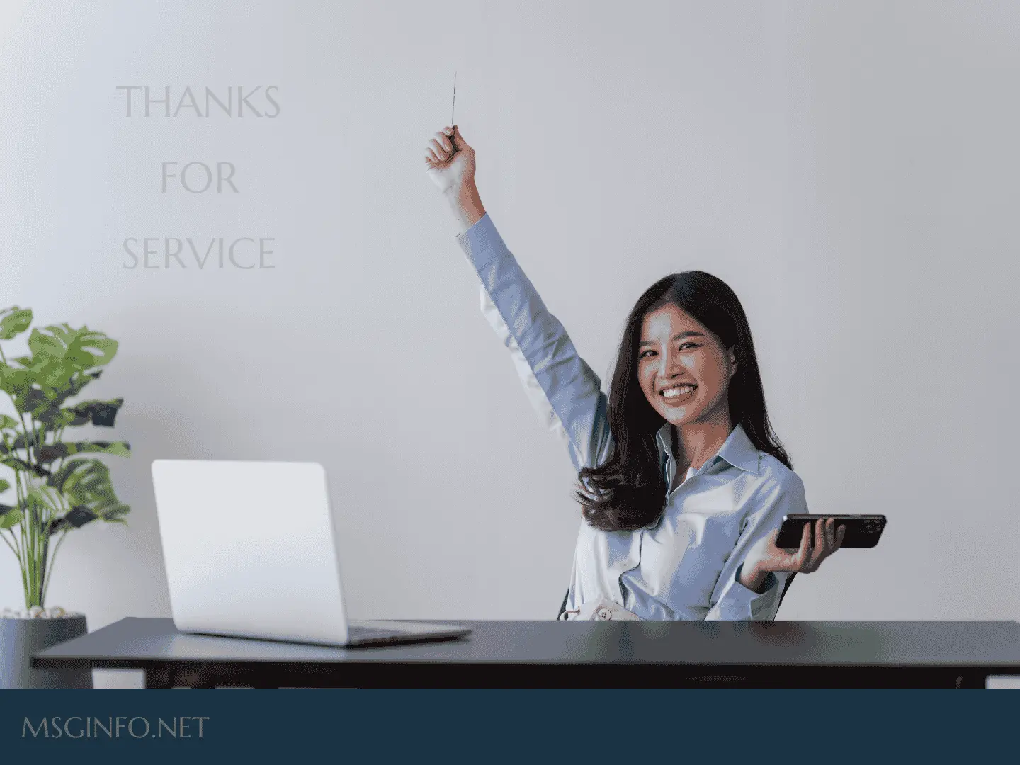 Thank You for Your Service Messages image