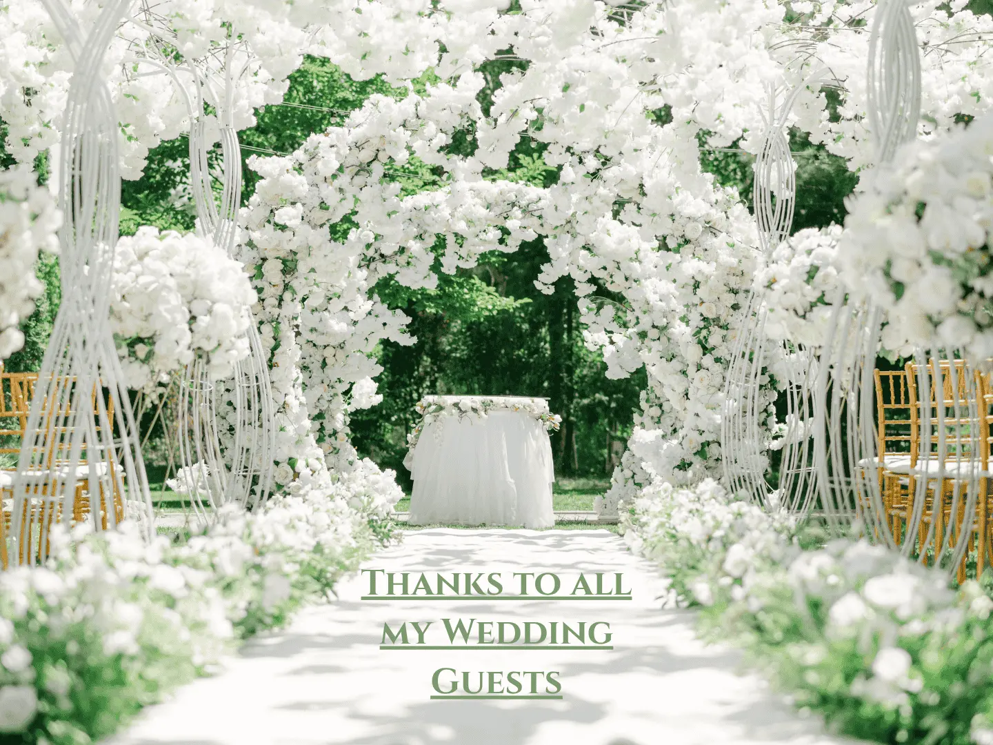 Thank You Messages After Attending a Wedding as a Guest image