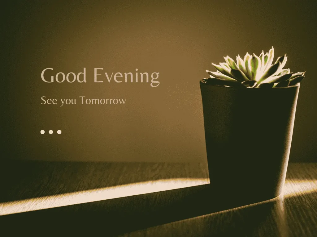 Good Evening Messages for Friend image