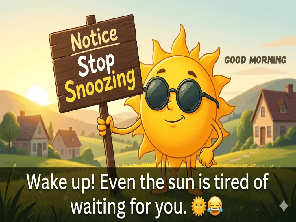 Funny Good Morning Quotes in Bengali image