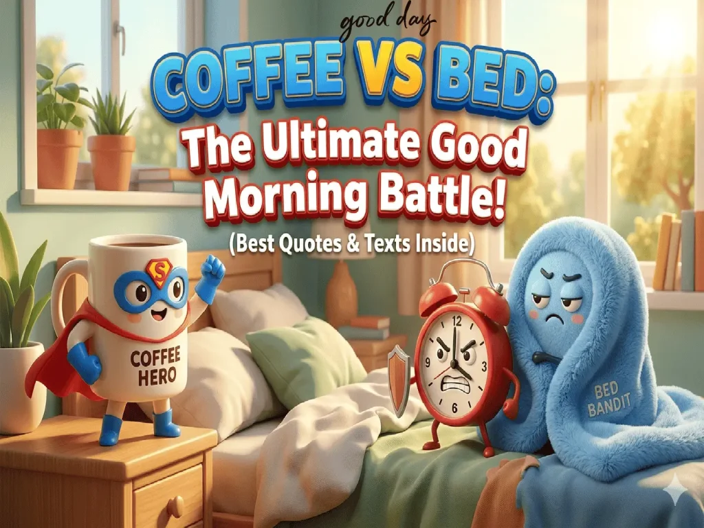 Funny Good Morning Messages for Friends image