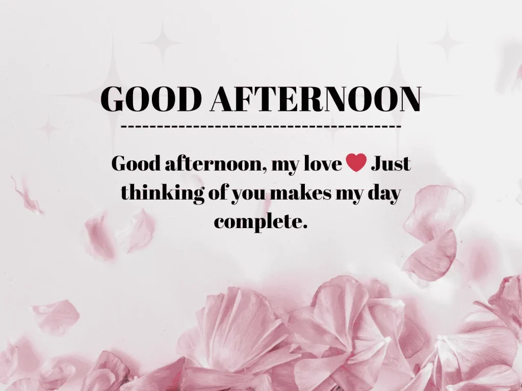 Good Afternoon Messages image