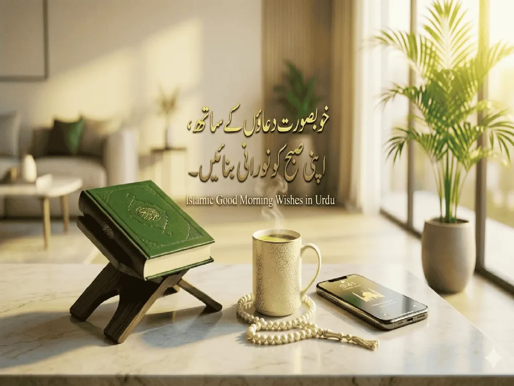Islamic Good Morning Messages in Urdu for WhatsApp image