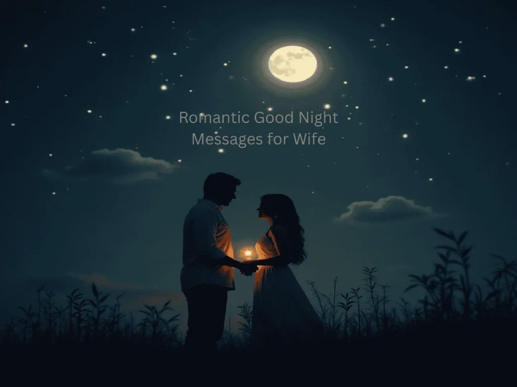 Inspirational Good Night Messages for Wife image