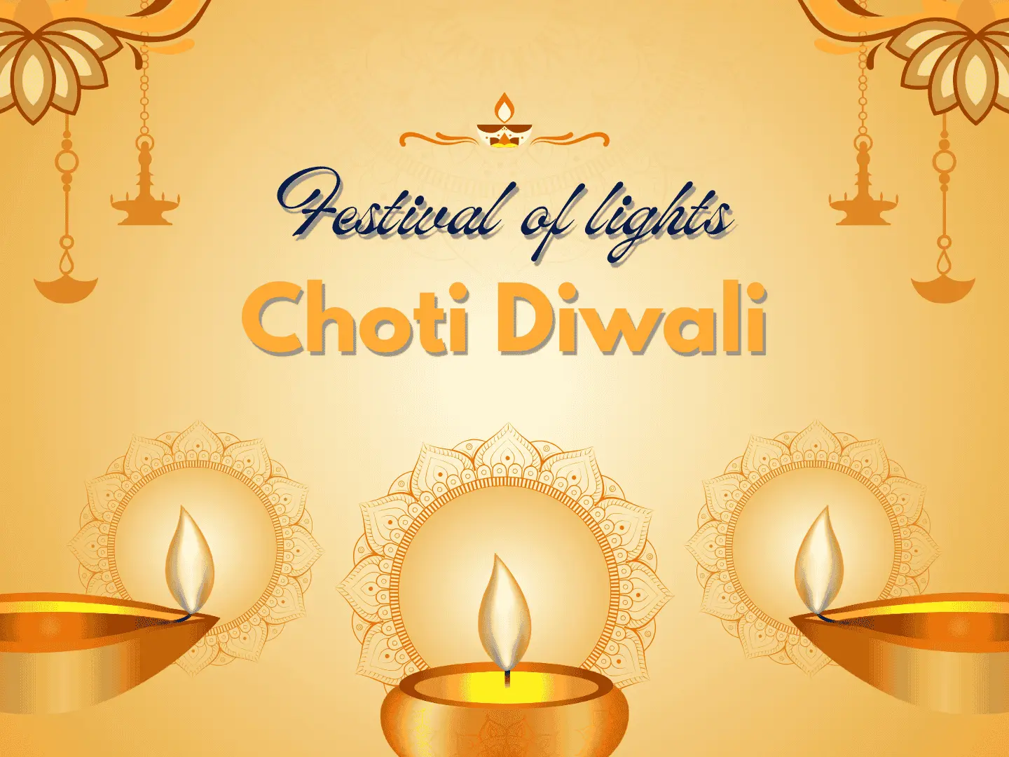 Happy Choti Diwali 2025 image