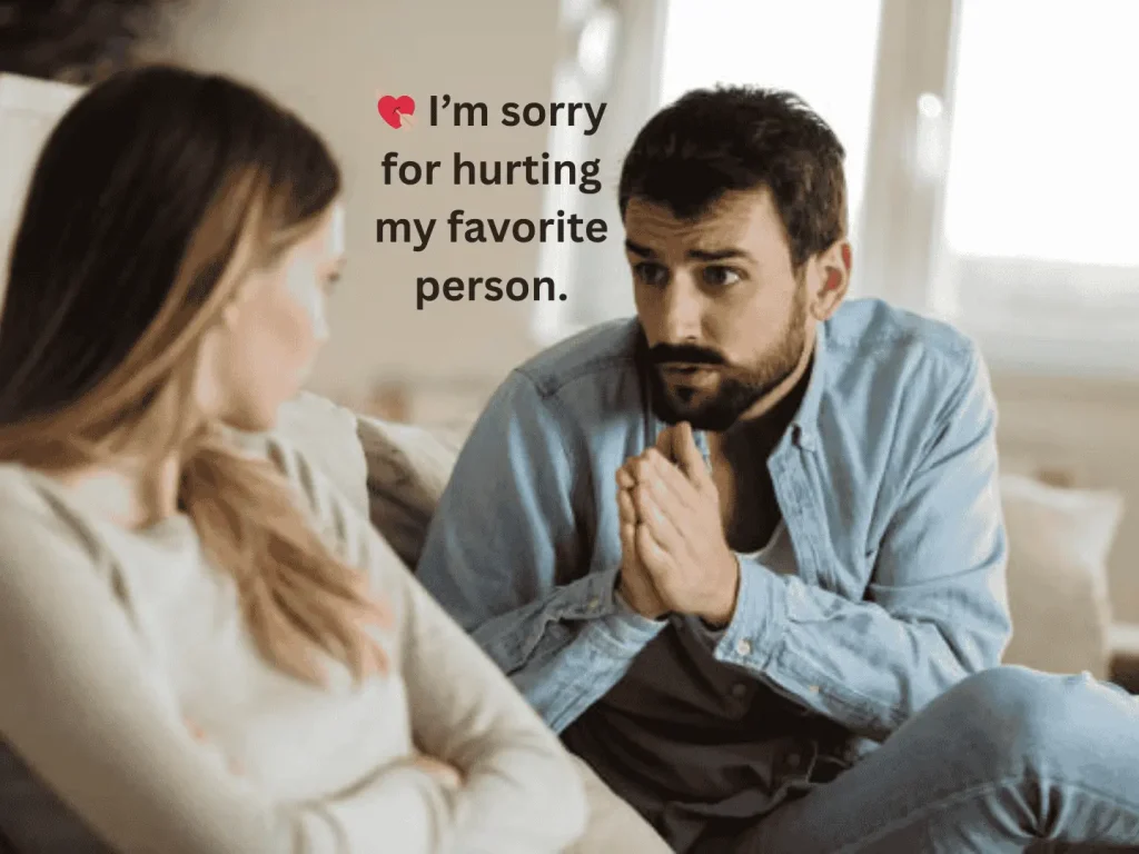 Heart-Touching Sorry Messages After Fight image