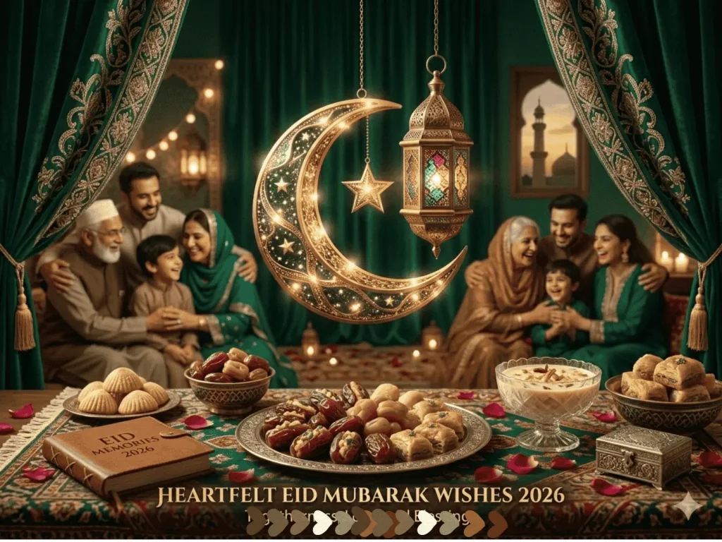 Eid Mubarak Captions for Instagram & WhatsApp Status image