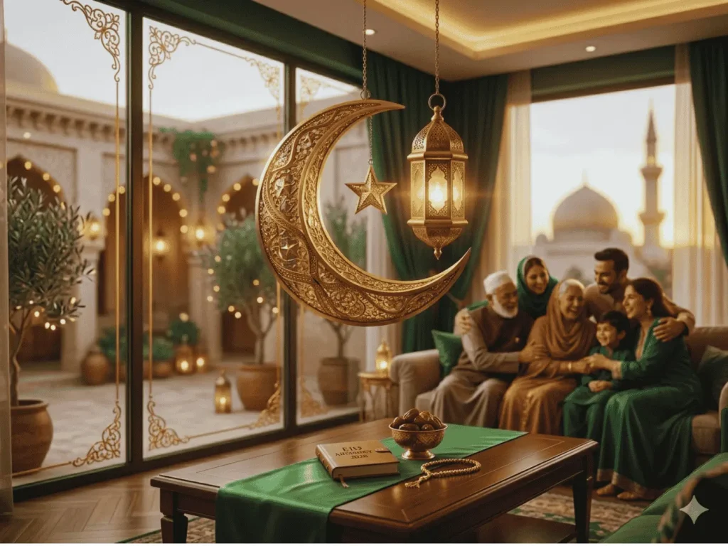 Eid Mubarak Wishes for Family image